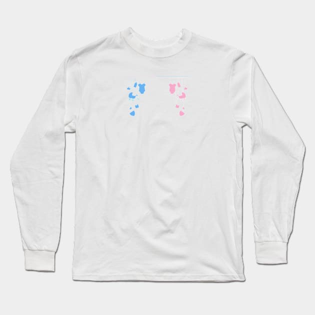 Baby newborn symbols Long Sleeve T-Shirt by GULSENGUNEL